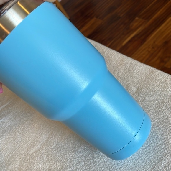 💐5/25 polar camel light blue 30 ounce insulated coffee tea drink tumbler - Picture 5 of 5